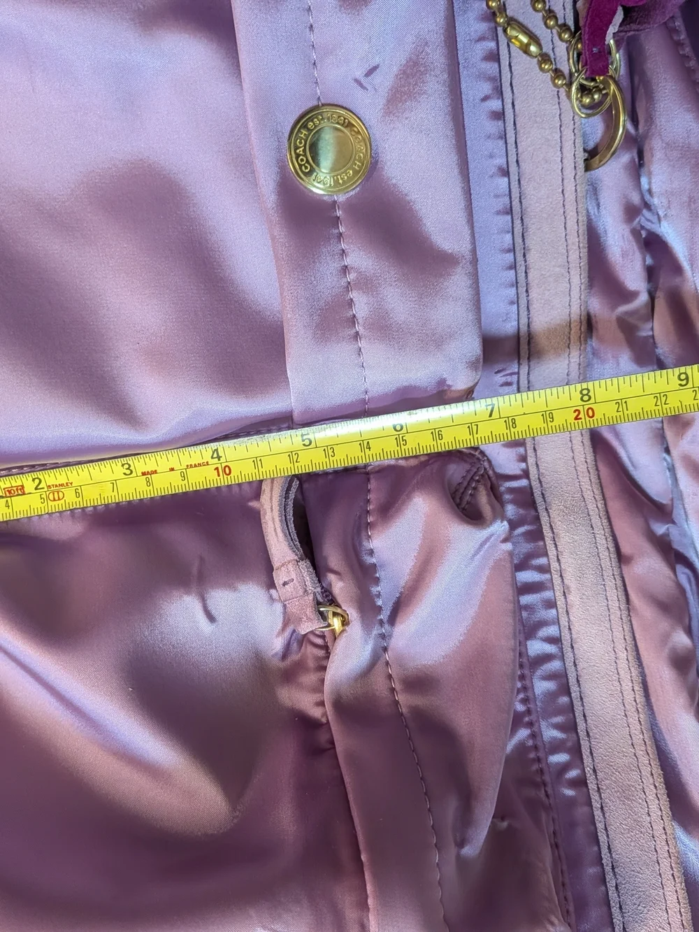 Coach soft pink